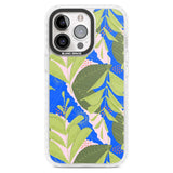 Fern Leaves Abstract Pattern Phone Case iPhone 15 Pro Max / Magsafe Impact Case,iPhone 15 Pro / Magsafe Impact Case Blanc Space