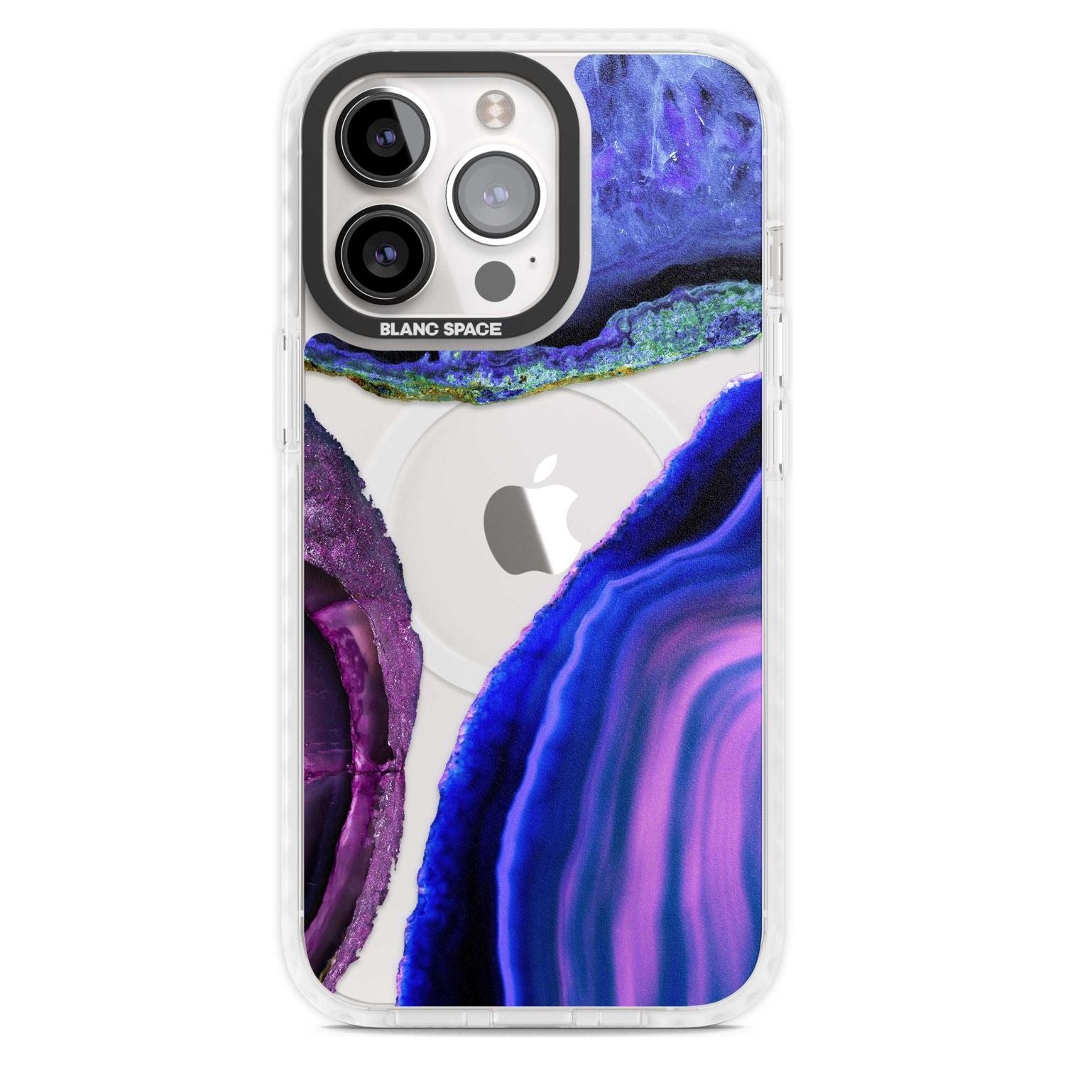 Violet Agate Slice