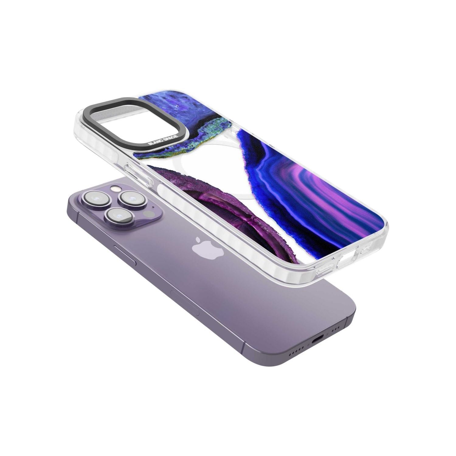 Violet Agate Slice