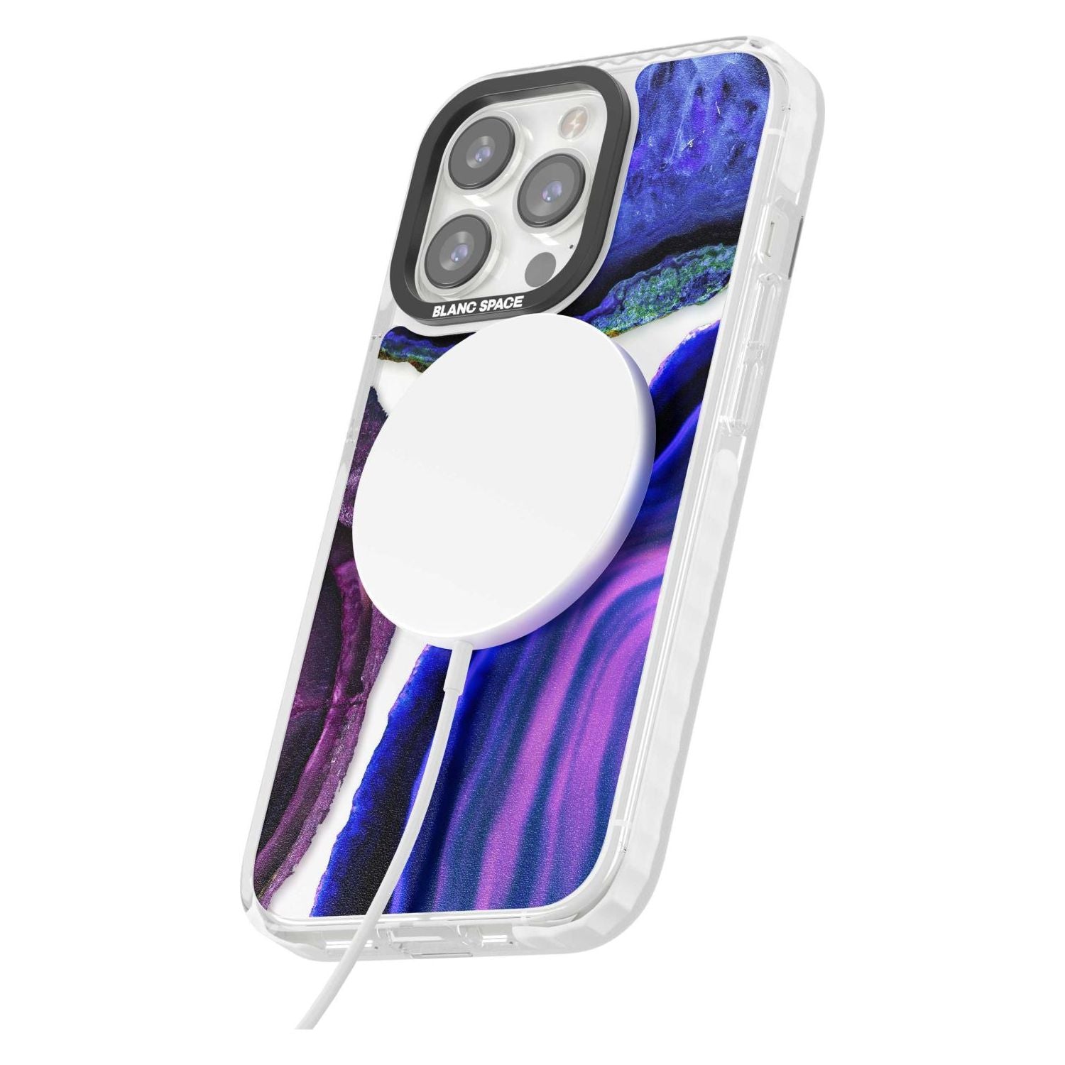 Violet Agate Slice