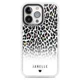 Personalised Pastel Leopard Spots Custom Phone Case iPhone 15 Pro Max / Magsafe Impact Case,iPhone 15 Pro / Magsafe Impact Case Blanc Space