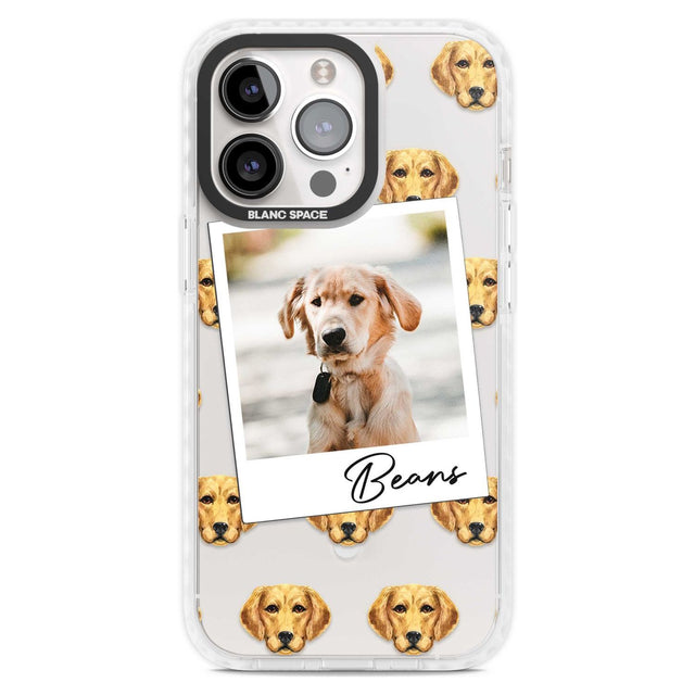Personalised Labrador - Dog Photo Custom Phone Case iPhone 15 Pro Max / Magsafe Impact Case,iPhone 15 Pro / Magsafe Impact Case Blanc Space