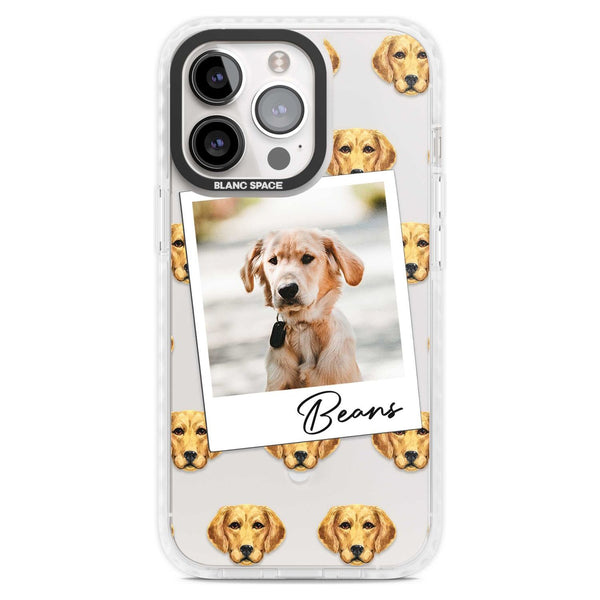 Personalised Labrador Instant Camera Photo
