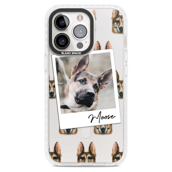 Personalised German Shepherd Instant Camera Photo