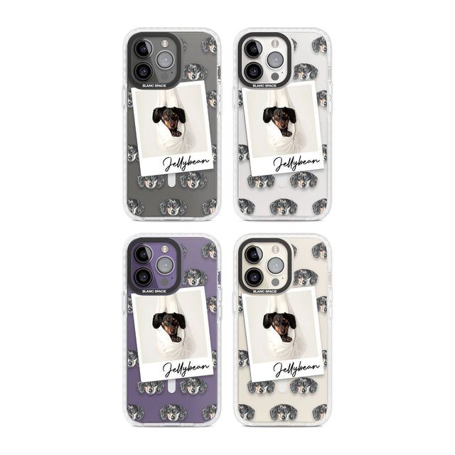 Personalised Dachshund, Black- Dog Photo Custom Phone Case iPhone 15 Pro Max / Black Impact Case,iPhone 15 Plus / Black Impact Case,iPhone 15 Pro / Black Impact Case,iPhone 15 / Black Impact Case,iPhone 15 Pro Max / Impact Case,iPhone 15 Plus / Impact Case,iPhone 15 Pro / Impact Case,iPhone 15 / Impact Case,iPhone 15 Pro Max / Magsafe Black Impact Case,iPhone 15 Plus / Magsafe Black Impact Case,iPhone 15 Pro / Magsafe Black Impact Case,iPhone 15 / Magsafe Black Impact Case,iPhone 14 Pro Max / Black Impact C