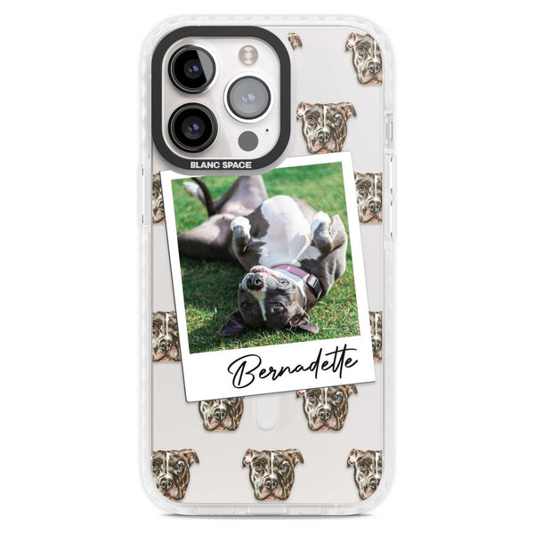 Personalised Staffordshire Bull Terrier Instant Camera Photo