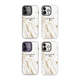 Personalised White & Gold Swirl Marble Custom Phone Case iPhone 15 Pro Max / Black Impact Case,iPhone 15 Plus / Black Impact Case,iPhone 15 Pro / Black Impact Case,iPhone 15 / Black Impact Case,iPhone 15 Pro Max / Impact Case,iPhone 15 Plus / Impact Case,iPhone 15 Pro / Impact Case,iPhone 15 / Impact Case,iPhone 15 Pro Max / Magsafe Black Impact Case,iPhone 15 Plus / Magsafe Black Impact Case,iPhone 15 Pro / Magsafe Black Impact Case,iPhone 15 / Magsafe Black Impact Case,iPhone 14 Pro Max / Black Impact Cas