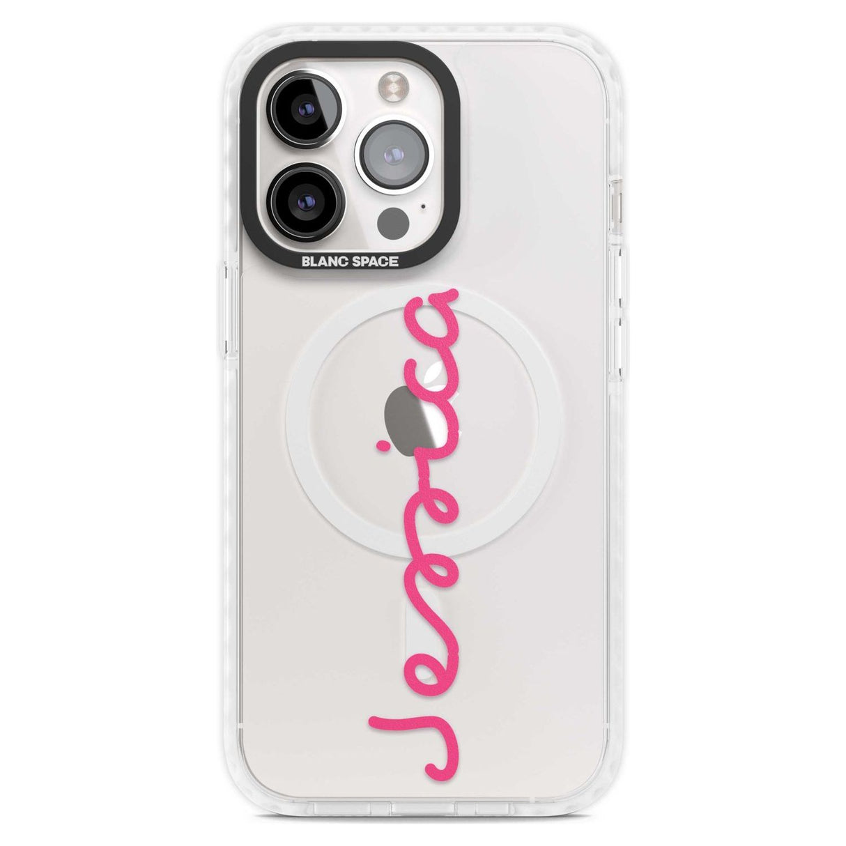 Personalised Summer Name Custom Phone Case iPhone 15 Pro Max / Magsafe Impact Case,iPhone 15 Pro / Magsafe Impact Case Blanc Space