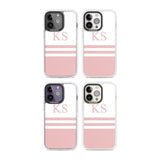 Personalised Minimal Pink Stripes & Initials Custom Phone Case iPhone 15 Pro Max / Black Impact Case,iPhone 15 Plus / Black Impact Case,iPhone 15 Pro / Black Impact Case,iPhone 15 / Black Impact Case,iPhone 15 Pro Max / Impact Case,iPhone 15 Plus / Impact Case,iPhone 15 Pro / Impact Case,iPhone 15 / Impact Case,iPhone 15 Pro Max / Magsafe Black Impact Case,iPhone 15 Plus / Magsafe Black Impact Case,iPhone 15 Pro / Magsafe Black Impact Case,iPhone 15 / Magsafe Black Impact Case,iPhone 14 Pro Max / Black Impa