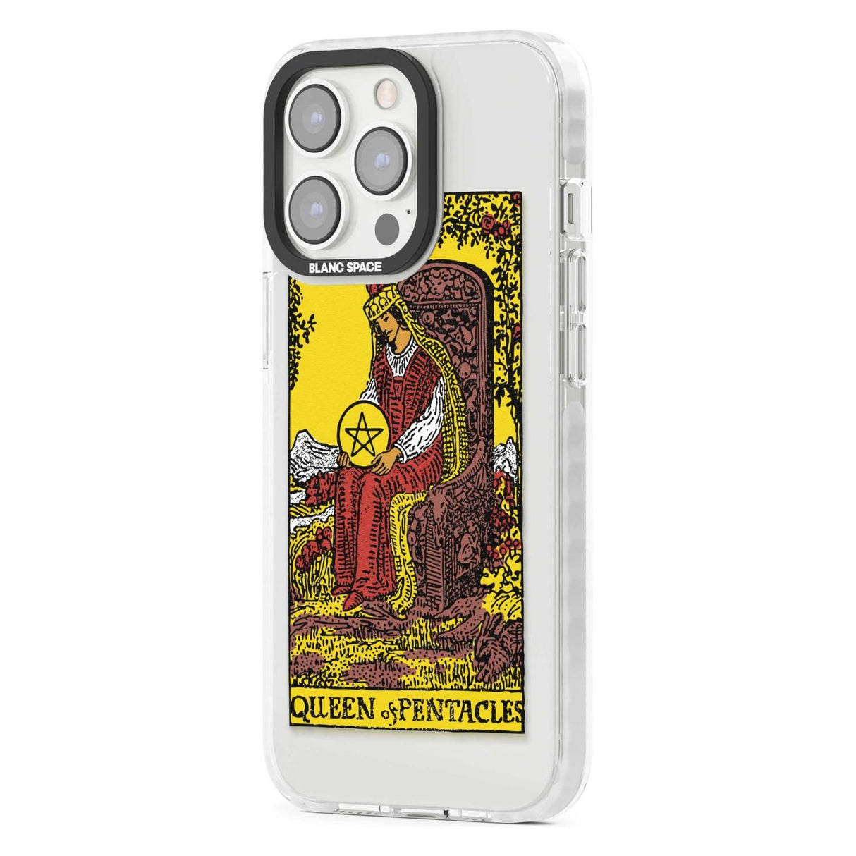 Personalised Queen of Pentacles Tarot Card - Colour Phone Case iPhone 15 Pro Max / Black Impact Case,iPhone 15 Plus / Black Impact Case,iPhone 15 Pro / Black Impact Case,iPhone 15 / Black Impact Case,iPhone 15 Pro Max / Impact Case,iPhone 15 Plus / Impact Case,iPhone 15 Pro / Impact Case,iPhone 15 / Impact Case,iPhone 15 Pro Max / Magsafe Black Impact Case,iPhone 15 Plus / Magsafe Black Impact Case,iPhone 15 Pro / Magsafe Black Impact Case,iPhone 15 / Magsafe Black Impact Case,iPhone 14 Pro Max / Black Impa