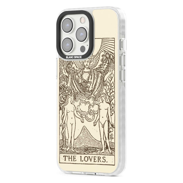 Personalised The Lovers Tarot Card - Solid Cream Custom Phone Case iPhone 15 Pro Max / Black Impact Case,iPhone 15 Plus / Black Impact Case,iPhone 15 Pro / Black Impact Case,iPhone 15 / Black Impact Case,iPhone 15 Pro Max / Impact Case,iPhone 15 Plus / Impact Case,iPhone 15 Pro / Impact Case,iPhone 15 / Impact Case,iPhone 15 Pro Max / Magsafe Black Impact Case,iPhone 15 Plus / Magsafe Black Impact Case,iPhone 15 Pro / Magsafe Black Impact Case,iPhone 15 / Magsafe Black Impact Case,iPhone 14 Pro Max / Black 