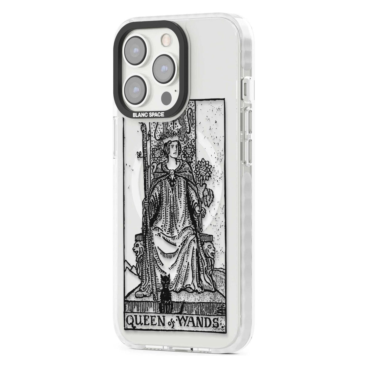 Personalised Queen of Wands Tarot Card - Transparent Custom Phone Case iPhone 15 Pro Max / Black Impact Case,iPhone 15 Plus / Black Impact Case,iPhone 15 Pro / Black Impact Case,iPhone 15 / Black Impact Case,iPhone 15 Pro Max / Impact Case,iPhone 15 Plus / Impact Case,iPhone 15 Pro / Impact Case,iPhone 15 / Impact Case,iPhone 15 Pro Max / Magsafe Black Impact Case,iPhone 15 Plus / Magsafe Black Impact Case,iPhone 15 Pro / Magsafe Black Impact Case,iPhone 15 / Magsafe Black Impact Case,iPhone 14 Pro Max / Bl