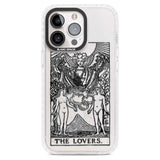 Personalised The Lovers Tarot Card - Transparent Custom Phone Case iPhone 15 Pro Max / Magsafe Impact Case,iPhone 15 Pro / Magsafe Impact Case Blanc Space