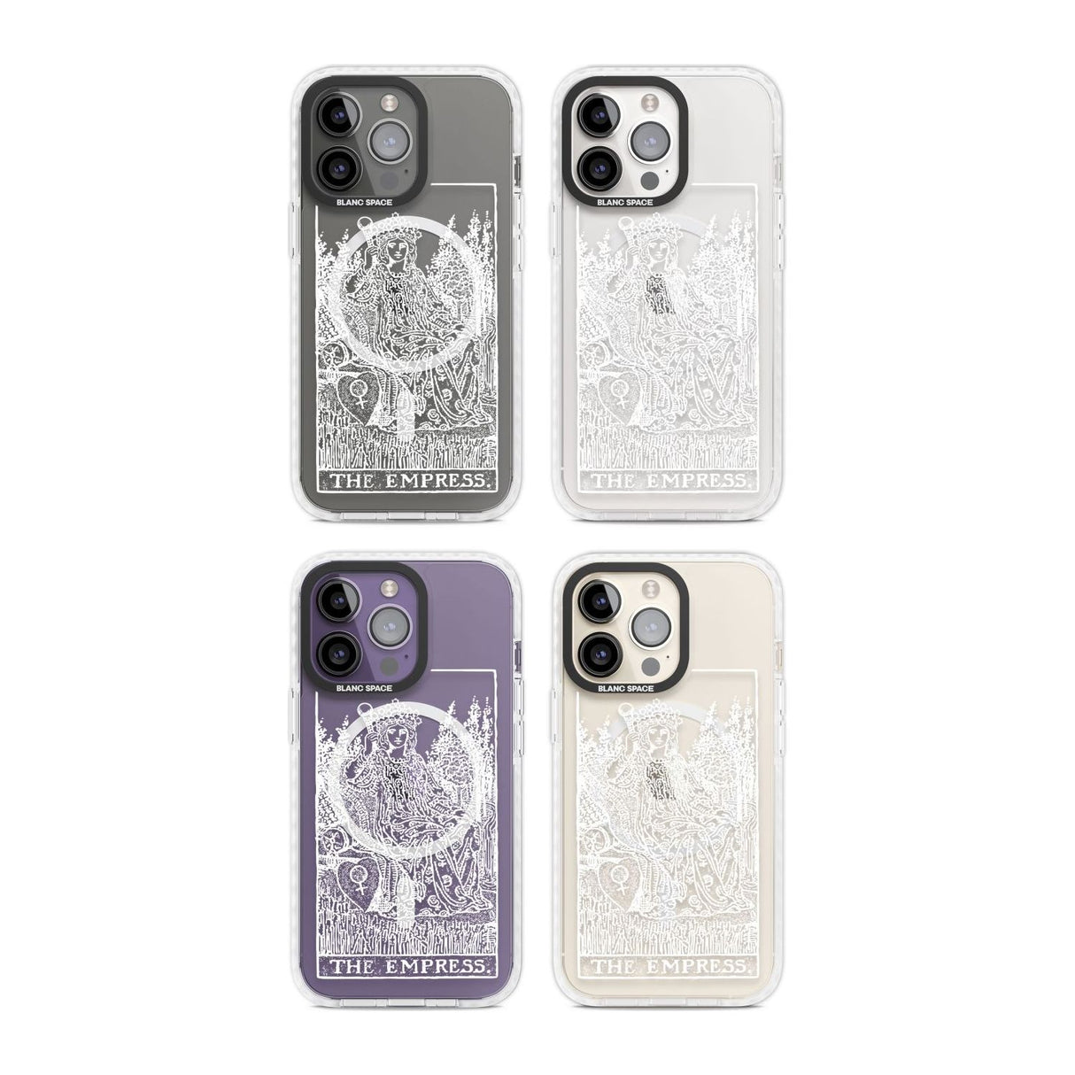 Personalised The Empress Tarot Card - White Transparent Custom Phone Case iPhone 15 Pro Max / Black Impact Case,iPhone 15 Plus / Black Impact Case,iPhone 15 Pro / Black Impact Case,iPhone 15 / Black Impact Case,iPhone 15 Pro Max / Impact Case,iPhone 15 Plus / Impact Case,iPhone 15 Pro / Impact Case,iPhone 15 / Impact Case,iPhone 15 Pro Max / Magsafe Black Impact Case,iPhone 15 Plus / Magsafe Black Impact Case,iPhone 15 Pro / Magsafe Black Impact Case,iPhone 15 / Magsafe Black Impact Case,iPhone 14 Pro Max /