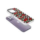 Checkered Pattern & Red Roses Phone Case iPhone 15 Pro Max / Black Impact Case,iPhone 15 Plus / Black Impact Case,iPhone 15 Pro / Black Impact Case,iPhone 15 / Black Impact Case,iPhone 15 Pro Max / Impact Case,iPhone 15 Plus / Impact Case,iPhone 15 Pro / Impact Case,iPhone 15 / Impact Case,iPhone 15 Pro Max / Magsafe Black Impact Case,iPhone 15 Plus / Magsafe Black Impact Case,iPhone 15 Pro / Magsafe Black Impact Case,iPhone 15 / Magsafe Black Impact Case,iPhone 14 Pro Max / Black Impact Case,iPhone 14 Plus