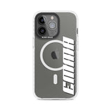 Personalised Clear Text  4B Custom Phone Case iPhone 15 Pro Max / Magsafe Impact Case,iPhone 15 Pro / Magsafe Impact Case Blanc Space