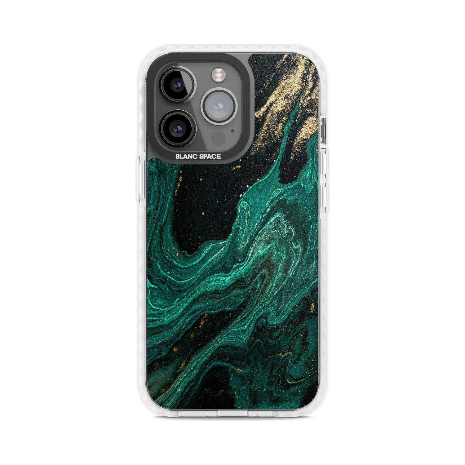 Emerald Lagoon Phone Case iPhone 15 Pro Max / Magsafe Impact Case,iPhone 15 Pro / Magsafe Impact Case Blanc Space