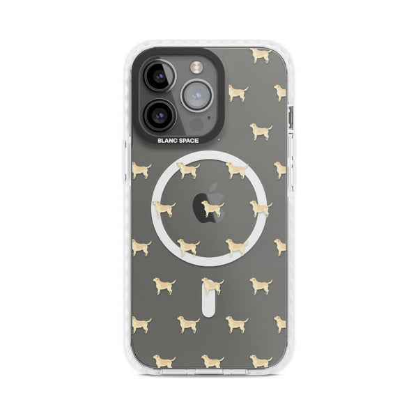 Tan Labrador Dog Pattern