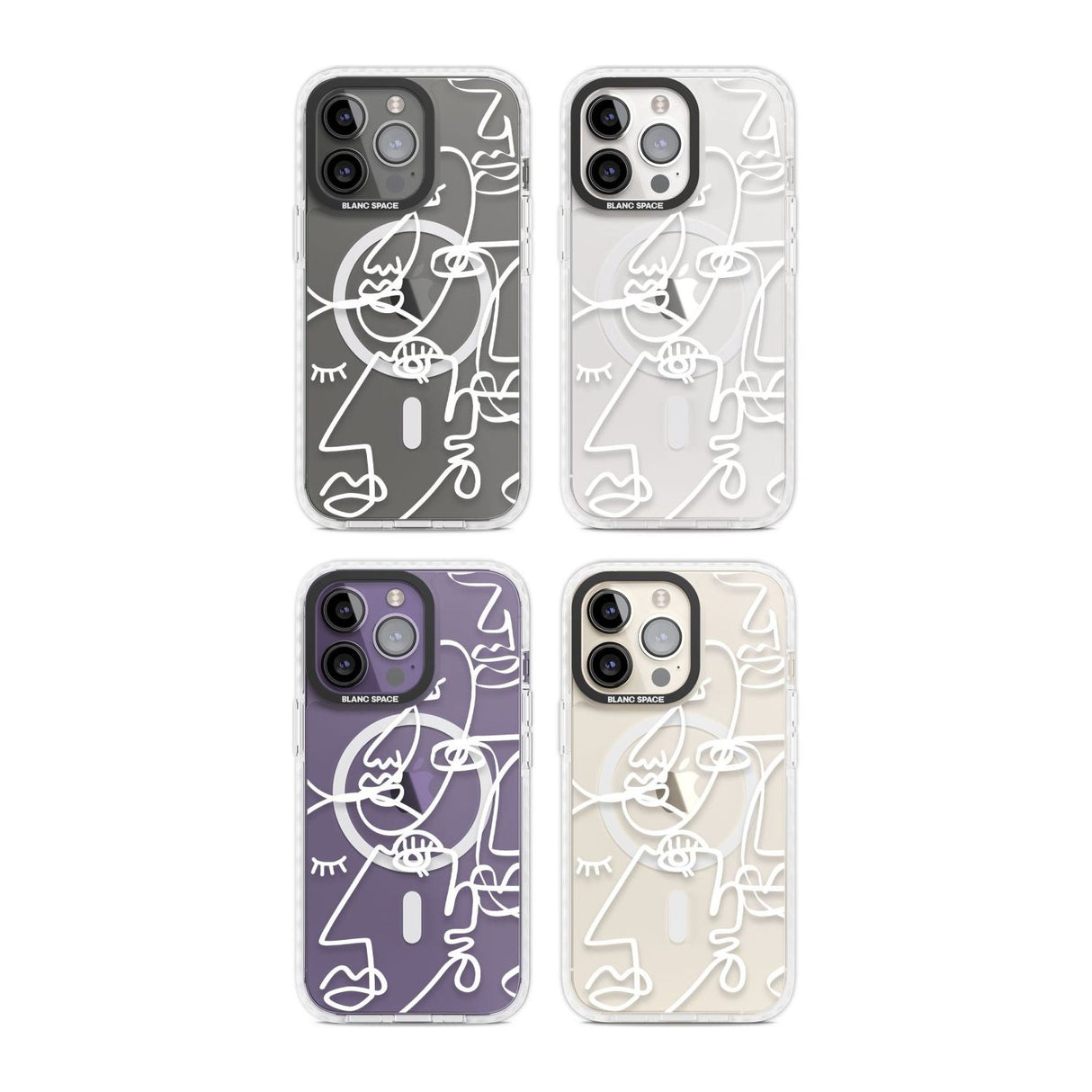 Abstract Continuous Line Faces White on Clear Phone Case iPhone 15 Pro Max / Black Impact Case,iPhone 15 Plus / Black Impact Case,iPhone 15 Pro / Black Impact Case,iPhone 15 / Black Impact Case,iPhone 15 Pro Max / Impact Case,iPhone 15 Plus / Impact Case,iPhone 15 Pro / Impact Case,iPhone 15 / Impact Case,iPhone 15 Pro Max / Magsafe Black Impact Case,iPhone 15 Plus / Magsafe Black Impact Case,iPhone 15 Pro / Magsafe Black Impact Case,iPhone 15 / Magsafe Black Impact Case,iPhone 14 Pro Max / Black Impact Cas