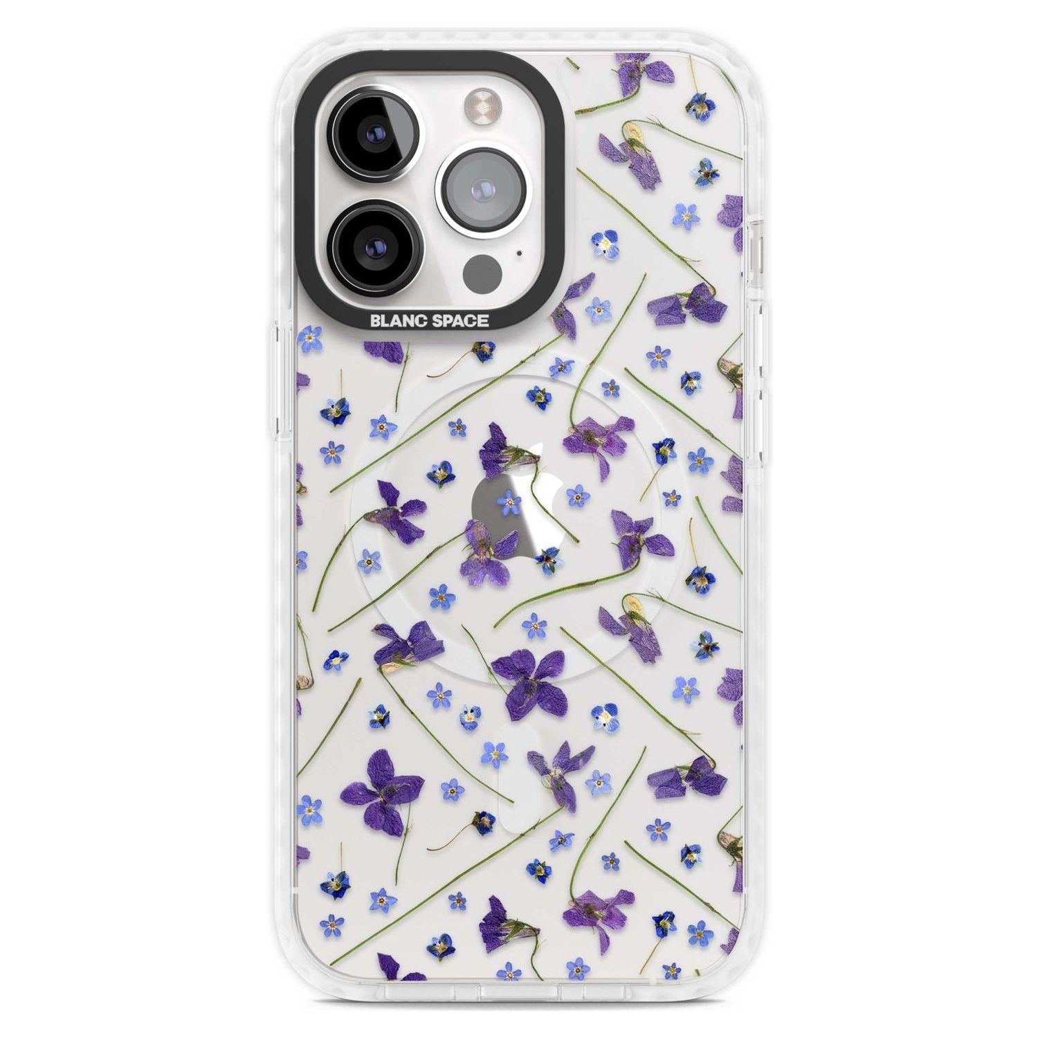 Pressed Violet Flower