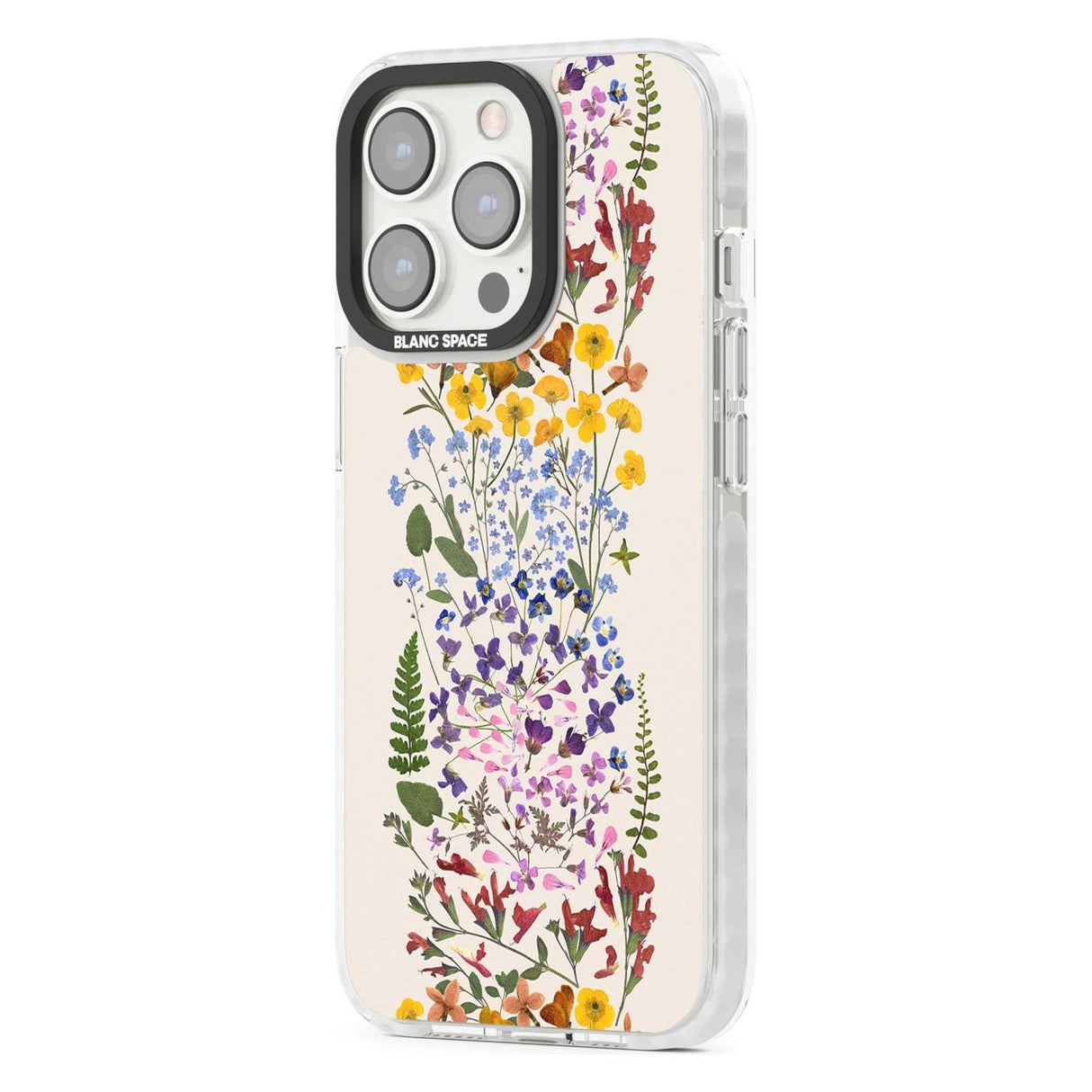 Wildflower Stripe Design - Cream