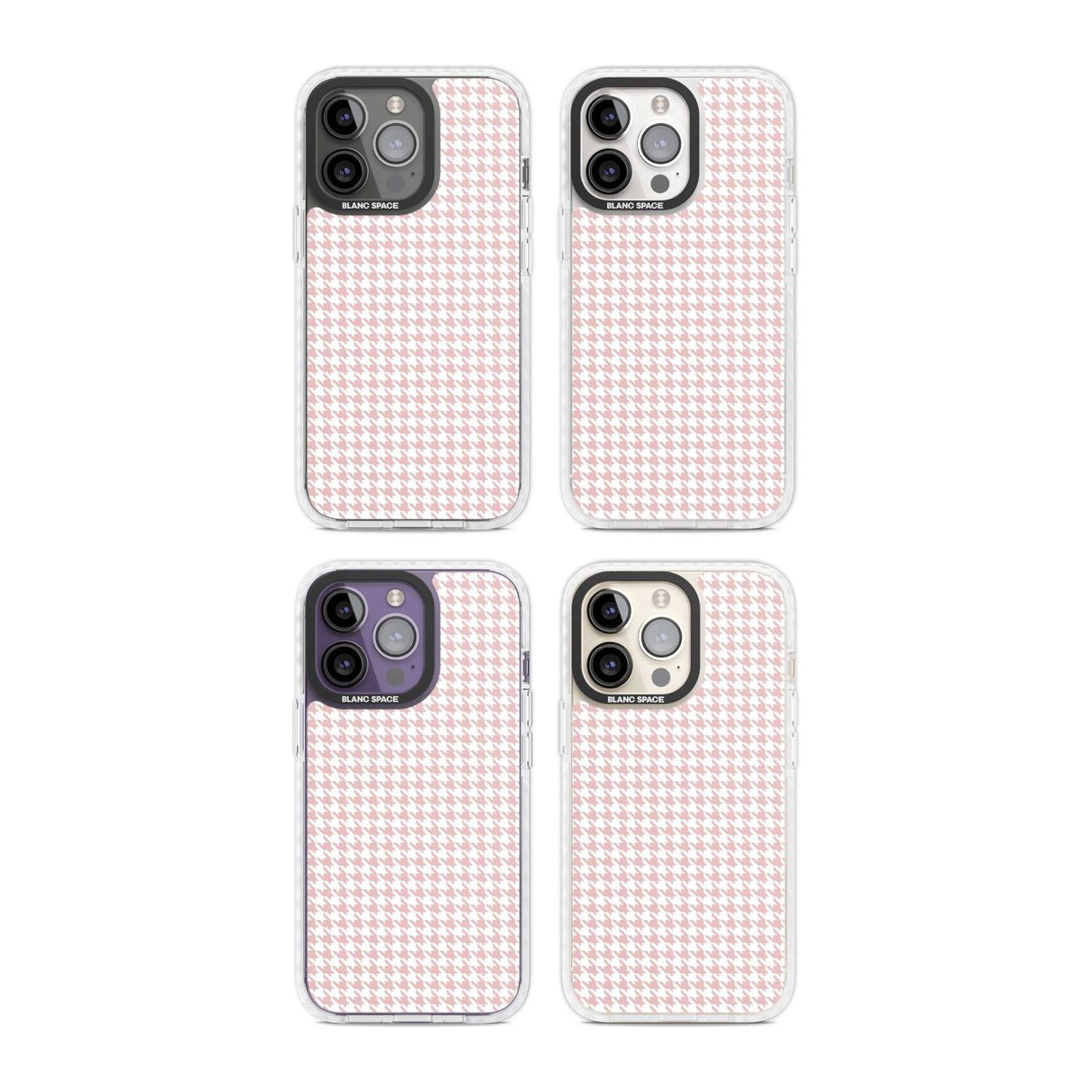 Pink Houndstooth Pattern