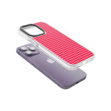 Neon Pink & Red Houndstooth Pattern Phone Case iPhone 15 Pro Max / Black Impact Case,iPhone 15 Plus / Black Impact Case,iPhone 15 Pro / Black Impact Case,iPhone 15 / Black Impact Case,iPhone 15 Pro Max / Impact Case,iPhone 15 Plus / Impact Case,iPhone 15 Pro / Impact Case,iPhone 15 / Impact Case,iPhone 15 Pro Max / Magsafe Black Impact Case,iPhone 15 Plus / Magsafe Black Impact Case,iPhone 15 Pro / Magsafe Black Impact Case,iPhone 15 / Magsafe Black Impact Case,iPhone 14 Pro Max / Black Impact Case,iPhone 1