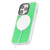 Neon Lime & Turquoise Houndstooth Pattern Phone Case iPhone 15 Pro Max / Black Impact Case,iPhone 15 Plus / Black Impact Case,iPhone 15 Pro / Black Impact Case,iPhone 15 / Black Impact Case,iPhone 15 Pro Max / Impact Case,iPhone 15 Plus / Impact Case,iPhone 15 Pro / Impact Case,iPhone 15 / Impact Case,iPhone 15 Pro Max / Magsafe Black Impact Case,iPhone 15 Plus / Magsafe Black Impact Case,iPhone 15 Pro / Magsafe Black Impact Case,iPhone 15 / Magsafe Black Impact Case,iPhone 14 Pro Max / Black Impact Case,iP