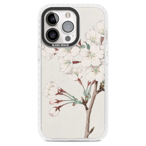 Vintage Japanese White Blossoms