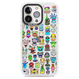 Familiar Faces Phone Case iPhone 15 Pro Max / Magsafe Impact Case,iPhone 15 Pro / Magsafe Impact Case Blanc Space