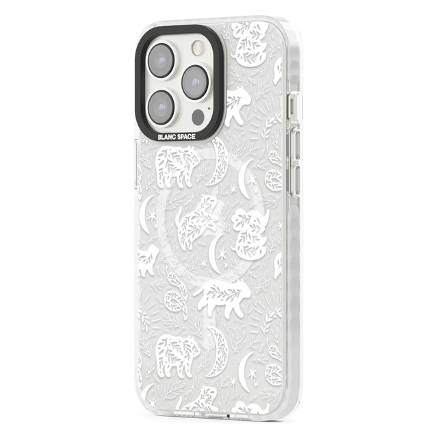 Forest Animal Silhouettes: White/Clear Phone Case iPhone 15 Pro Max / Black Impact Case,iPhone 15 Plus / Black Impact Case,iPhone 15 Pro / Black Impact Case,iPhone 15 / Black Impact Case,iPhone 15 Pro Max / Impact Case,iPhone 15 Plus / Impact Case,iPhone 15 Pro / Impact Case,iPhone 15 / Impact Case,iPhone 15 Pro Max / Magsafe Black Impact Case,iPhone 15 Plus / Magsafe Black Impact Case,iPhone 15 Pro / Magsafe Black Impact Case,iPhone 15 / Magsafe Black Impact Case,iPhone 14 Pro Max / Black Impact Case,iPhon