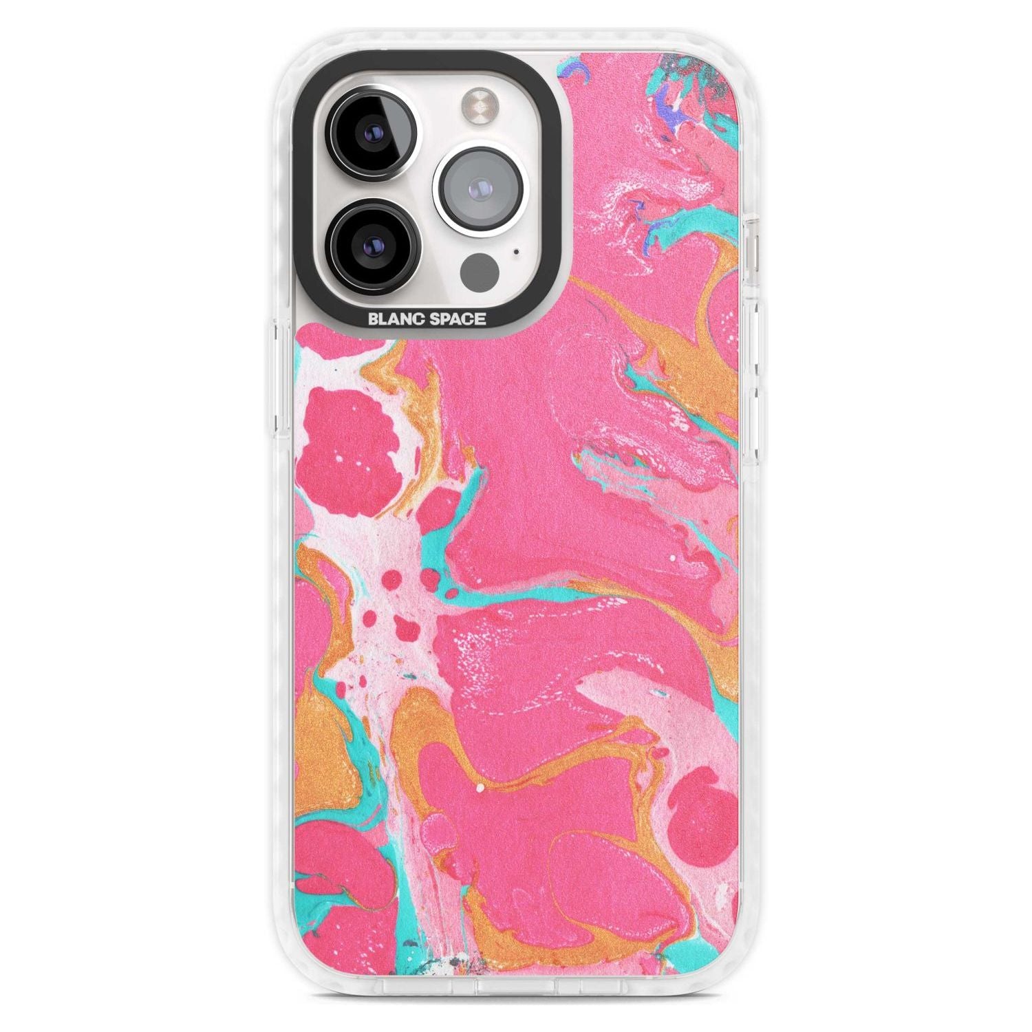 Vibrant Marbled Paper