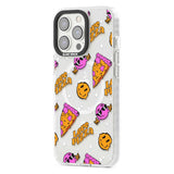 Psychedelic Love Pizza Pattern (Clear)