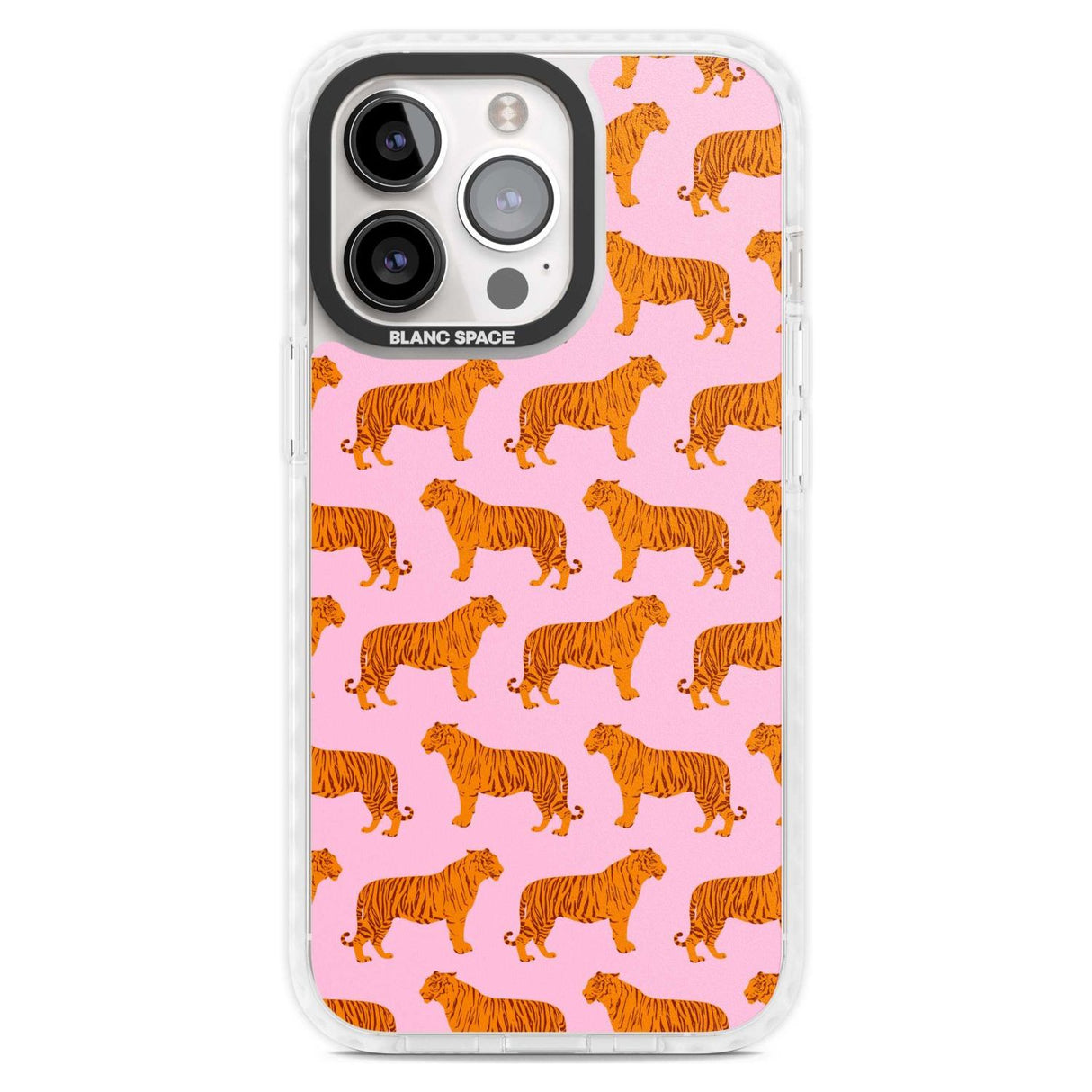 Tigers on Pink Pattern