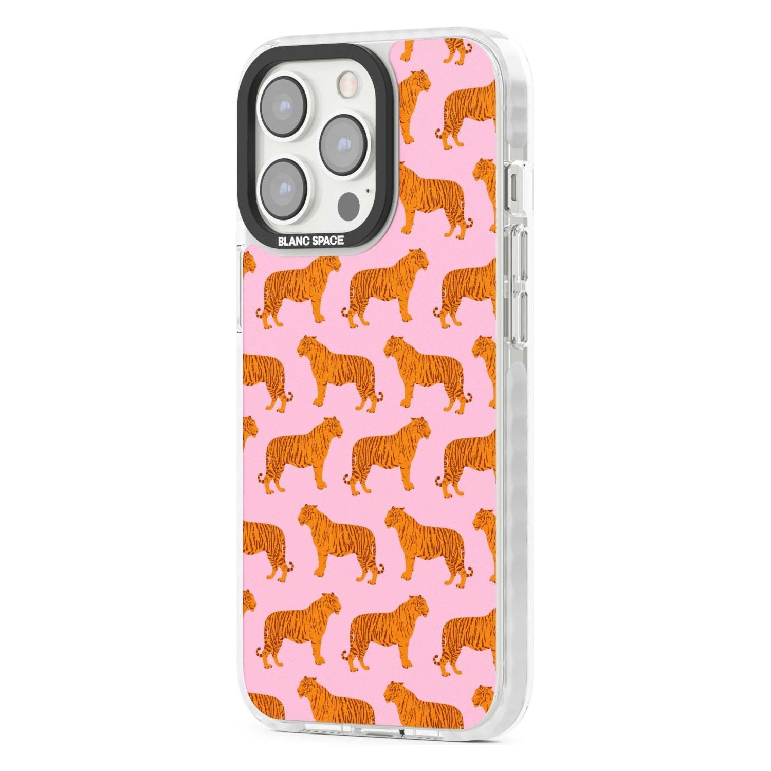 Tigers on Pink Pattern