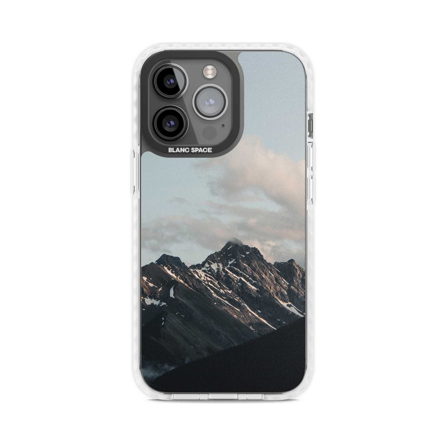 Mountain Range Phone Case iPhone 15 Pro Max / Magsafe Impact Case,iPhone 15 Pro / Magsafe Impact Case Blanc Space