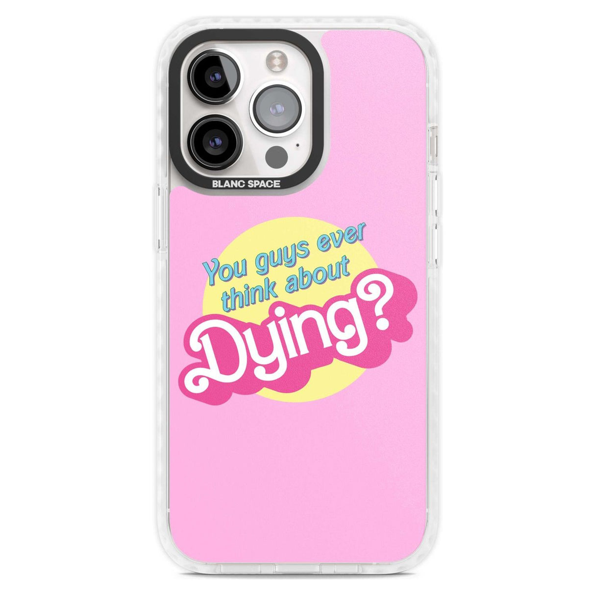 Ever Think About Dying? Phone Case iPhone 15 Pro Max / Magsafe Impact Case,iPhone 15 Pro / Magsafe Impact Case Blanc Space