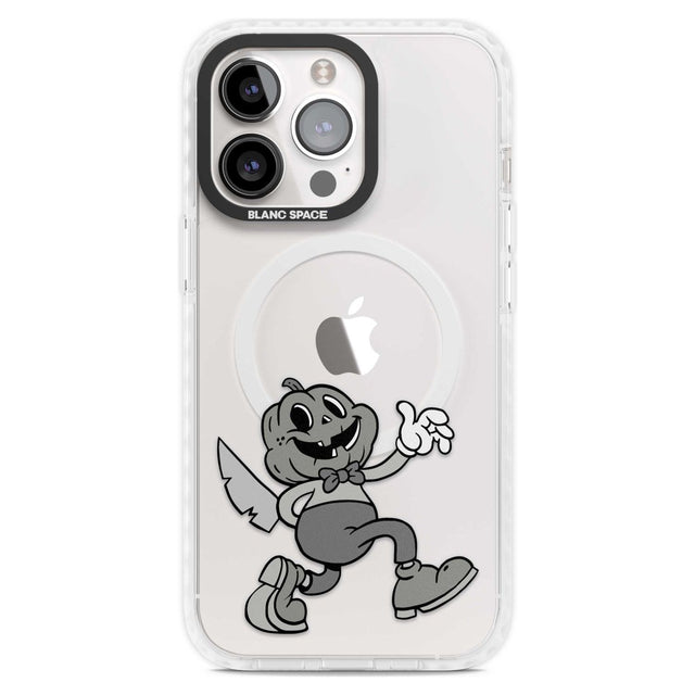 Jack o' slasher Phone Case iPhone 15 Pro Max / Magsafe Impact Case,iPhone 15 Pro / Magsafe Impact Case Blanc Space