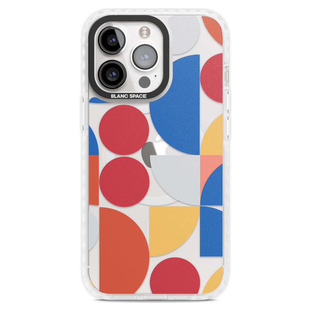 Abstract Colourful Mix Phone Case iPhone 15 Pro Max / Magsafe Impact Case,iPhone 15 Pro / Magsafe Impact Case Blanc Space