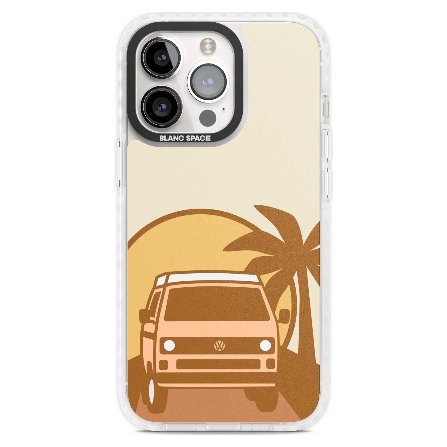 Camp Cruise Phone Case iPhone 15 Pro Max / Magsafe Impact Case,iPhone 15 Pro / Magsafe Impact Case Blanc Space