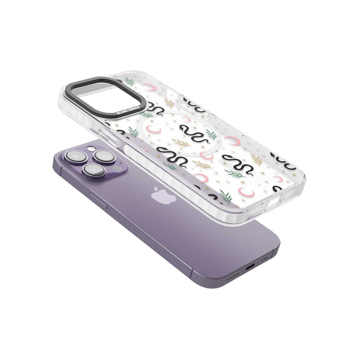 Snake & Moon Pattern