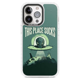 EARTH SUCKS Phone Case iPhone 15 Pro Max / Magsafe Impact Case,iPhone 15 Pro / Magsafe Impact Case Blanc Space