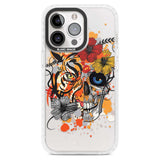 Sugar Skull Tiger Floral