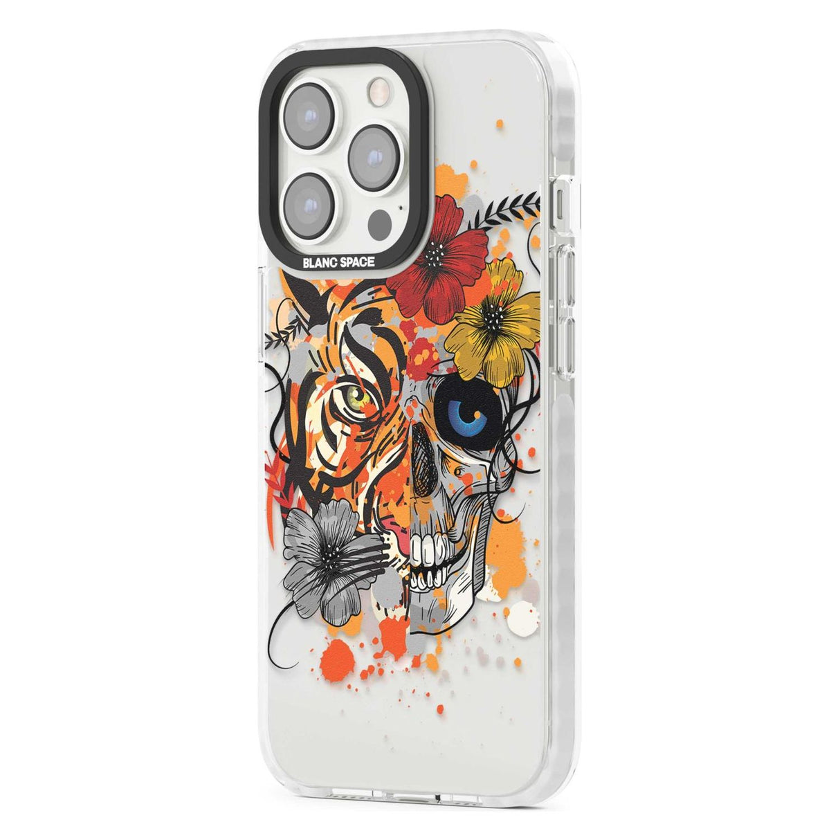 Sugar Skull Tiger Floral