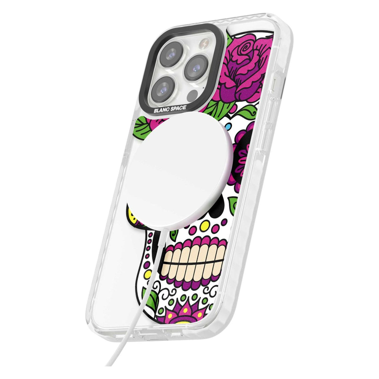 Purple Floral Sugar Skull