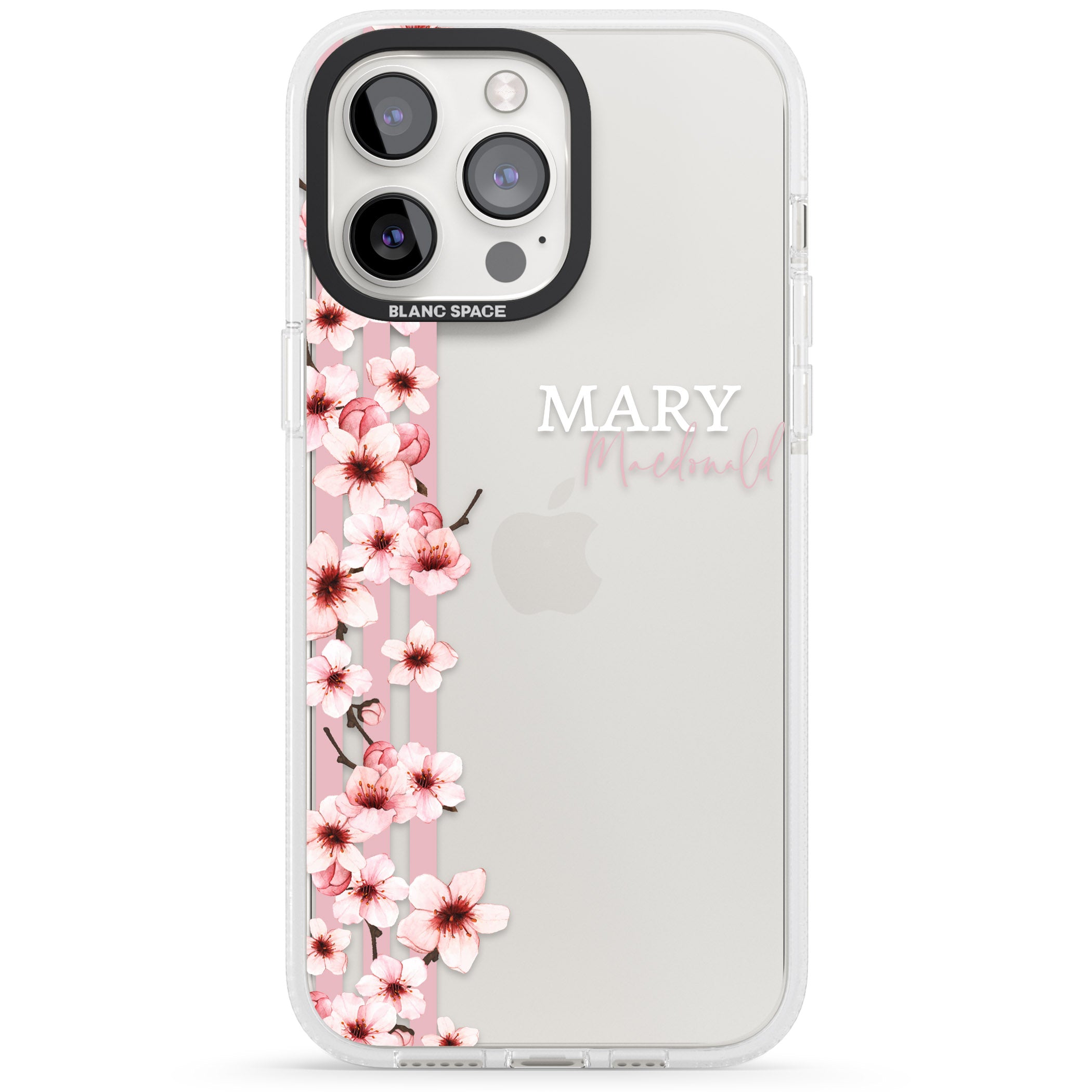 Personalised Cherry Blossom Stripes