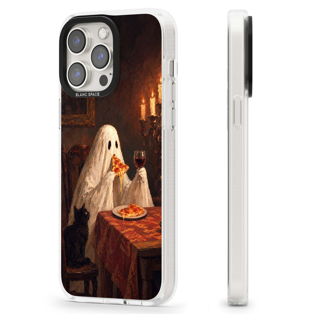 Lonely Night In art iPhone case | Clear Case Impact Air case for iPhone 15 Pro, iPhone 15 Pro Max