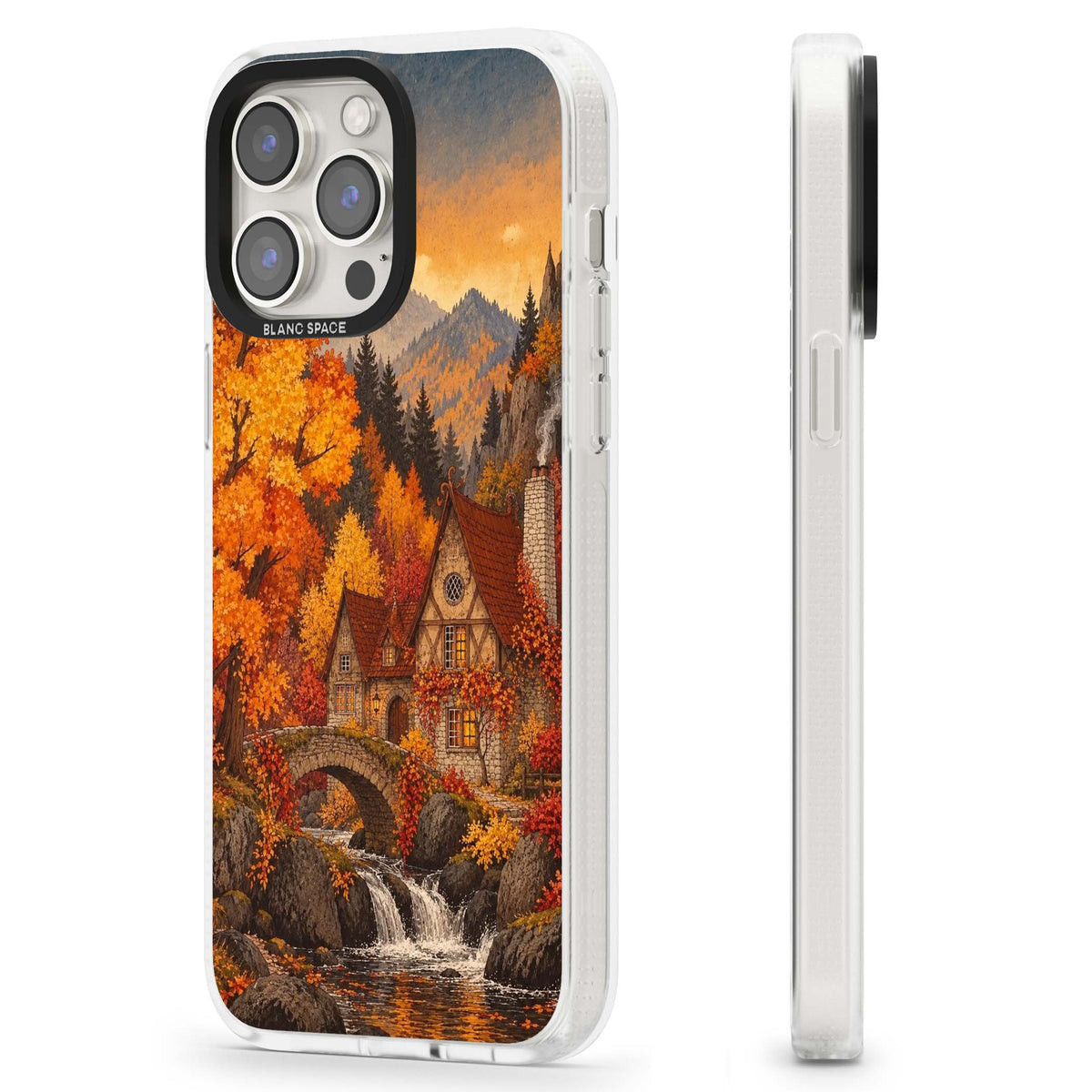Auburn Cottage iPhone case | Clear Case Impact Air case for iPhone 15 Pro, iPhone 15 Pro Max