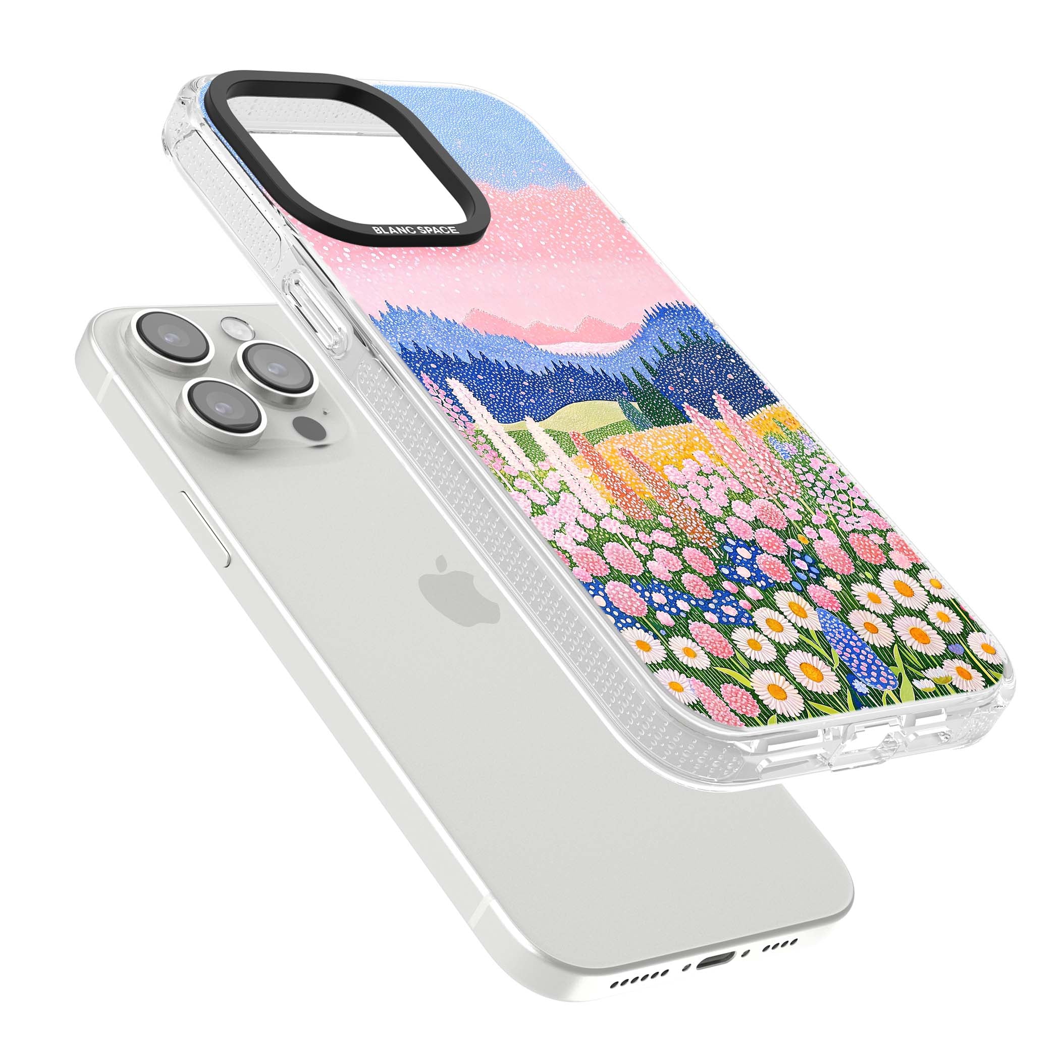 Valley Horizon cottagecore iPhone case | Clear Case Impact Air case for iPhone 15 Pro, iPhone 15 Pro Max