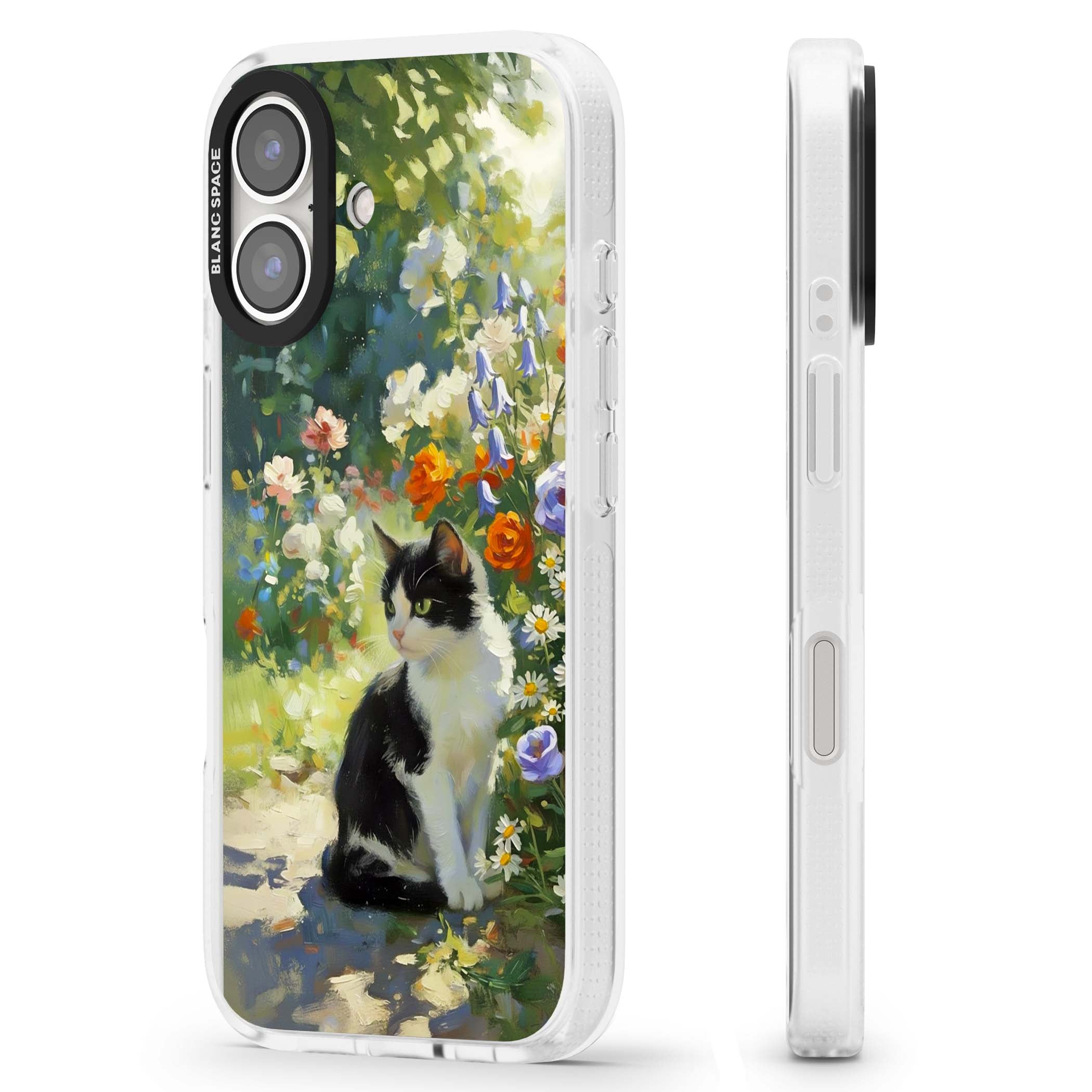 Cat In The Meadow for her iPhone case | Clear Case Impact Air case for iPhone 16, iPhone 16 Plus